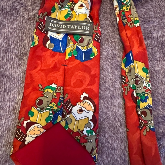 2 Red Christmas Ties - Picture 7 of 8